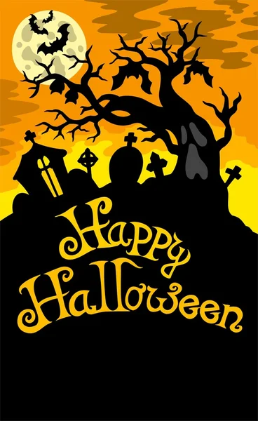 Happy Halloween theme 6 — Stock Vector