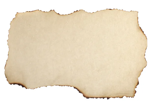 Καμένο χαρτί — Φωτογραφία Αρχείου