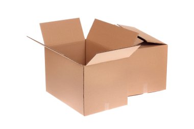 Cardboard box clipart