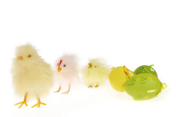 复活节鸡 — 图库照片