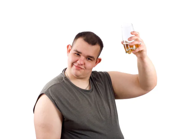 Bira içkici — Stok fotoğraf