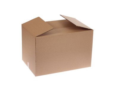 Cardboard box clipart
