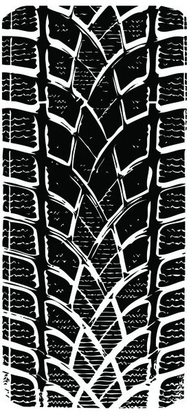 Traço do pneu, vector — Vetor de Stock