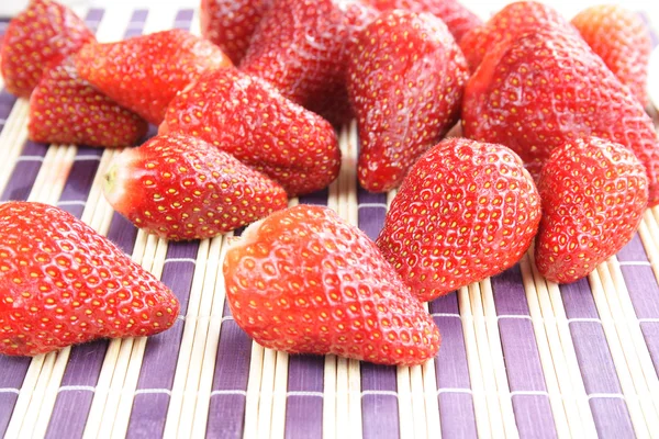 Jordbær, friske - Stock-foto