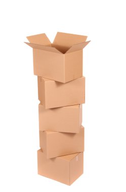 Cardboard box clipart