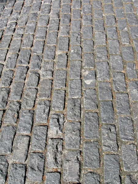 石头堆，道路交通概念 — 图库照片