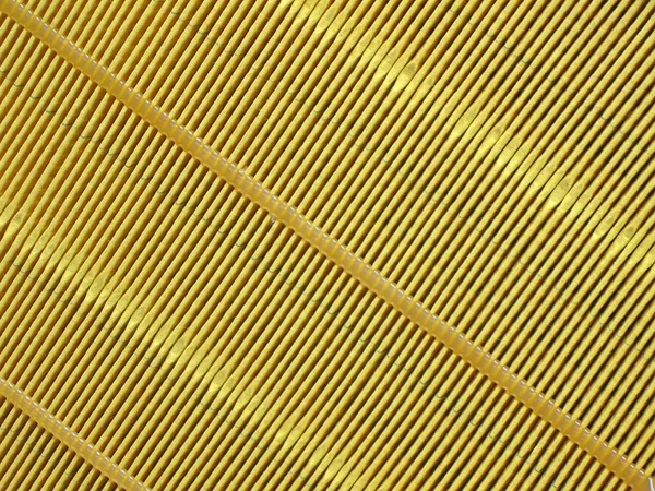 Yellow cardboard grid, konsep industri — Stok Foto