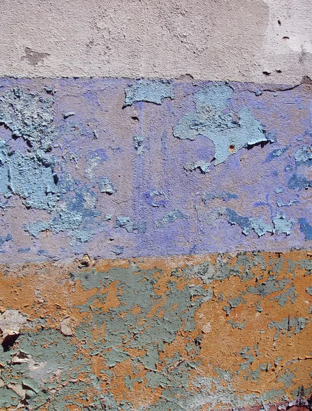 Ročník natřené betonové zdi, starý koncept — Stock fotografie