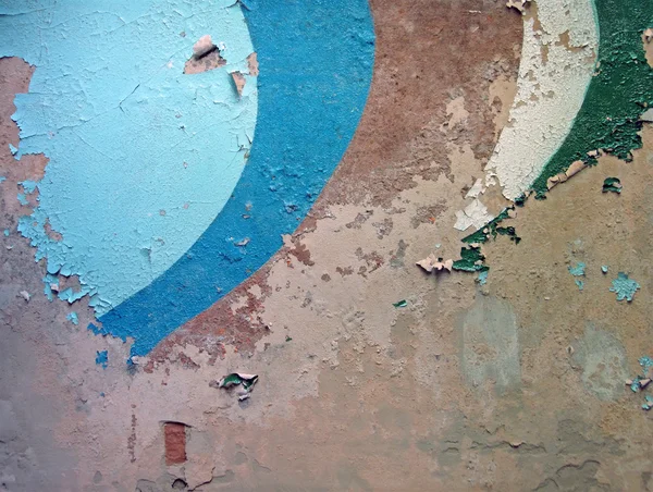 Muro de hormigón pintado vintage, concepto antiguo —  Fotos de Stock