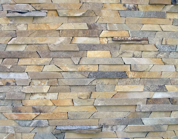 Muro di pila di pietra, dettagli di sfondo costruzione — Foto Stock