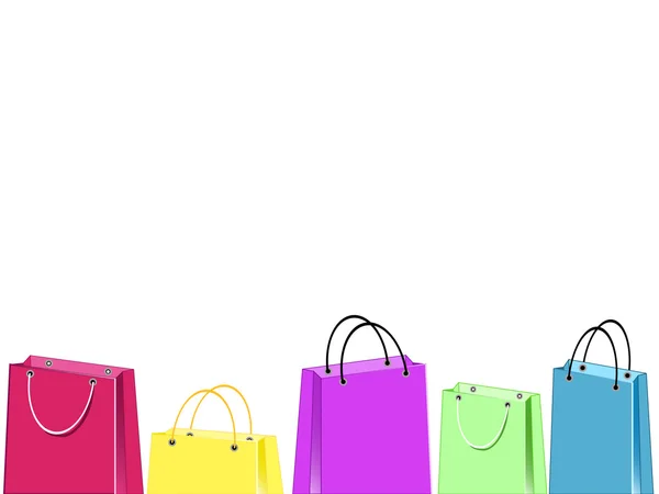 Shopping bags — Stock Vector