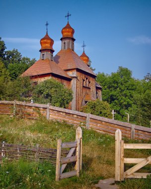 eski ahşap kilise