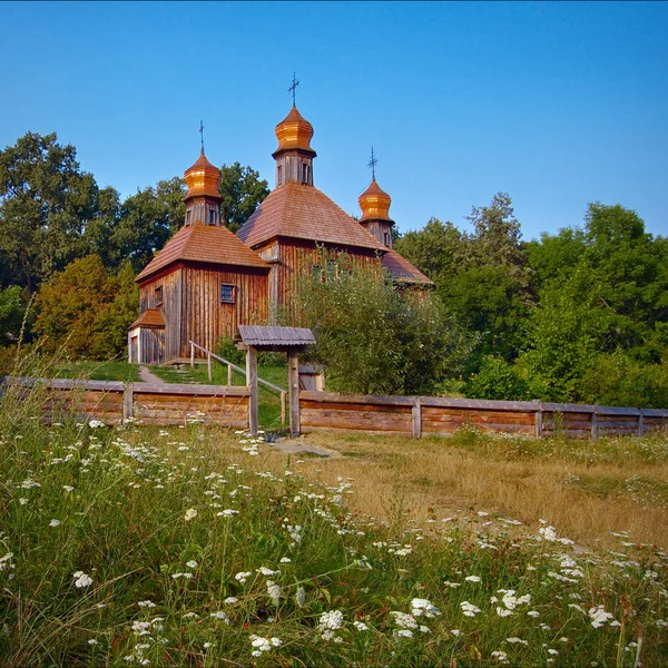 Ancient wooden church — Stock Photo, Image