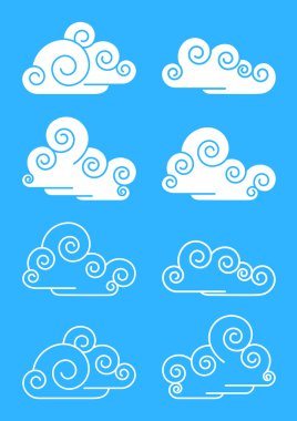 Clouds clipart