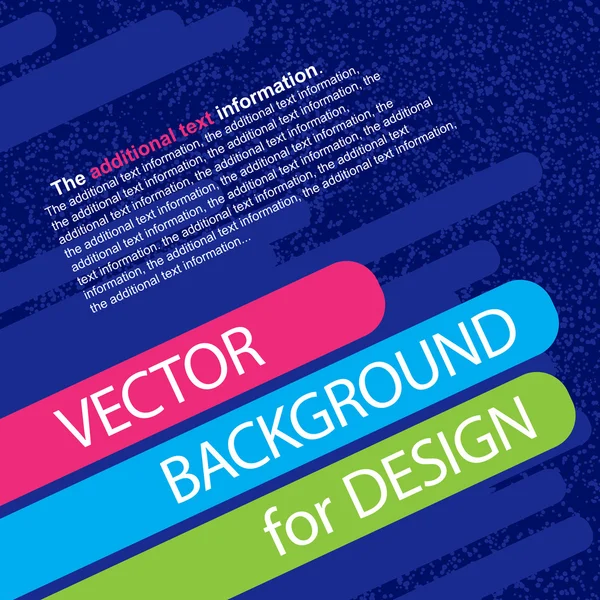 Abstrakt bakgrund för design — Stock vektor