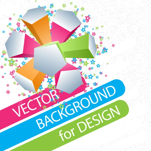 Fondo abstracto para el diseño — Vector de stock