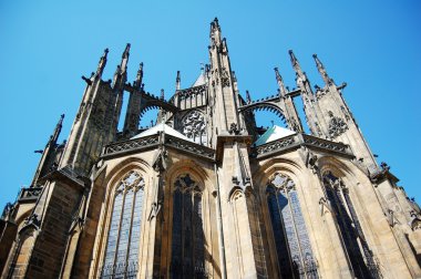 St. vitus Katedrali Prag Kalesi Çek Cumhuriyeti