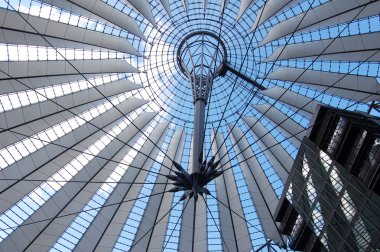 Dome of Sony center, Berlin clipart