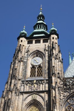 St. vitus Katedrali Prag Kalesi Çek Cumhuriyeti