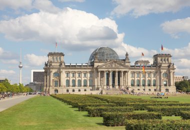 Reichstag in Berlin, Germany clipart