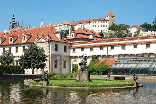 El Jardín Wallenstein en Praga, República Checa . — Foto de Stock