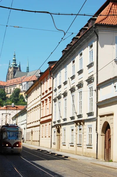 Antiguas calles de Praga . — Foto de Stock