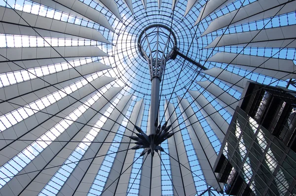 Купол центра Sony, Берлин — стоковое фото