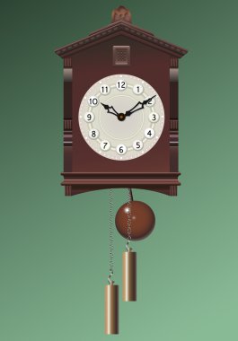 Old clock. clipart