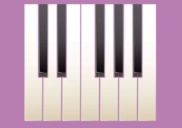 Piano — Stock Vector