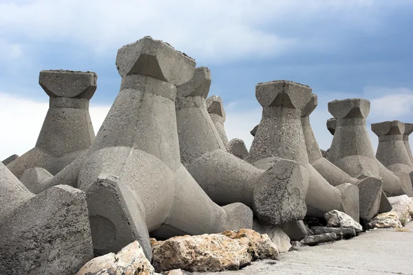 stock image Breakwater