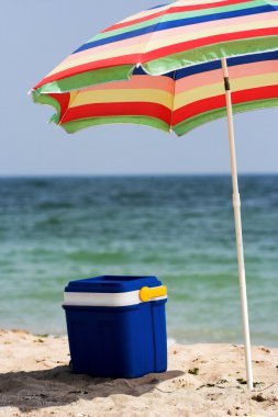 Beach umbrella clipart