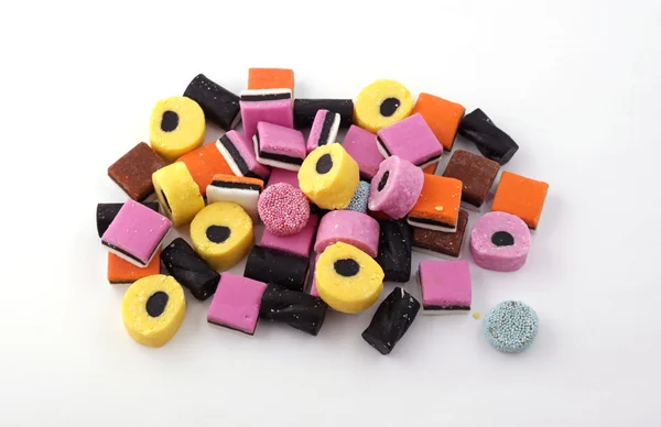Bassetts Liquorice Allsorts Candy — Stock Photo, Image