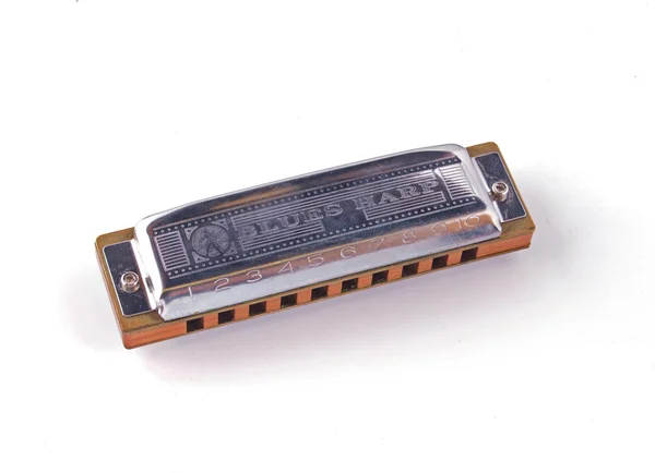 Harmonica or mouth organ Royalty Free Stock Images