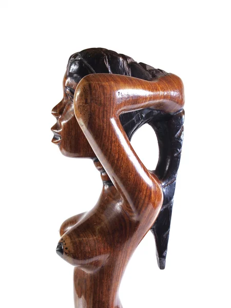 Gambian wood carving. — Stock Photo, Image