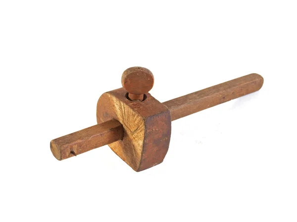 Old gauge used by carpenters — Stock Photo, Image