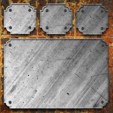 Metal construction background clipart