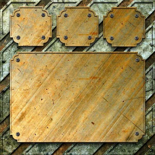Metallo costruzione sfondo — Foto Stock
