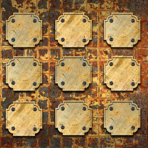 Metal construction background — Stock Photo, Image