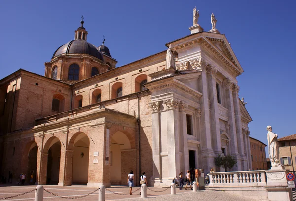 Urbino cathedral — Stock Photo, Image
