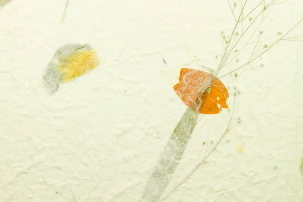 手作りのペーパー クラフト花柄 — ストック写真