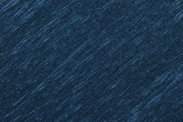 Dark blue crepe paper background — Stock Photo, Image