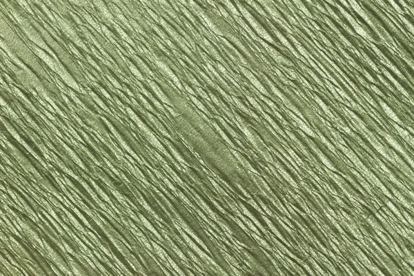 Fond en papier crêpe vert clair — Photo