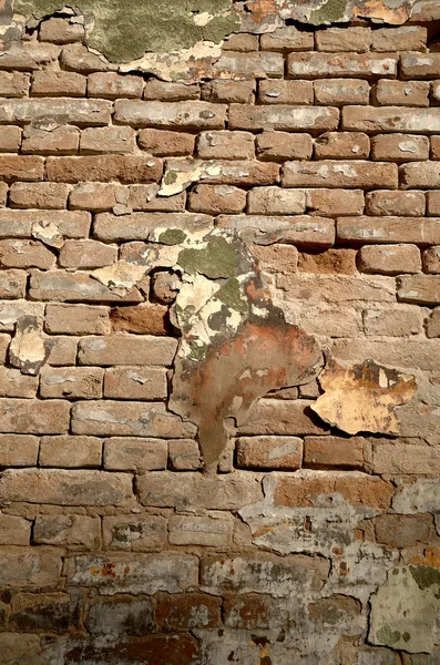 Stary teksturowanej fabryki ściana — Zdjęcie stockowe