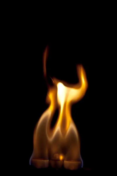 Schöne Flamme — Stockfoto