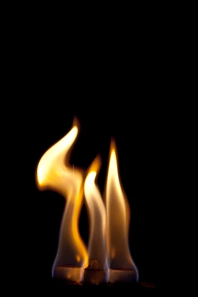 Красивое пламя — стоковое фото