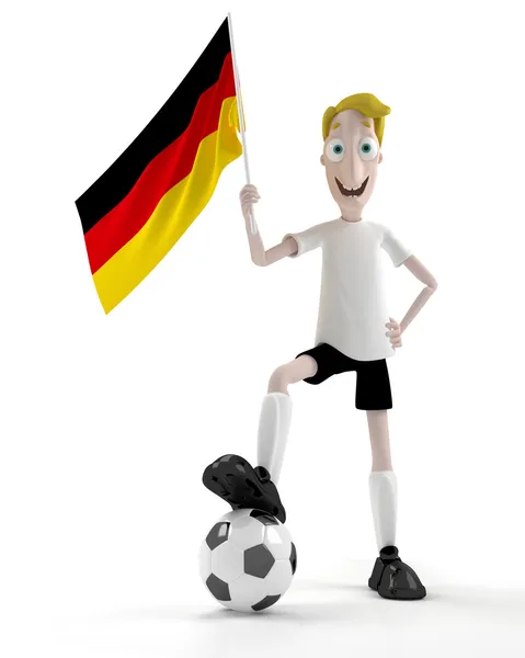 Jugador de fútbol alemán —  Fotos de Stock