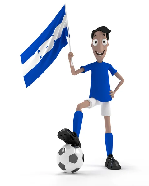 Honduras futbolcu — Stok fotoğraf