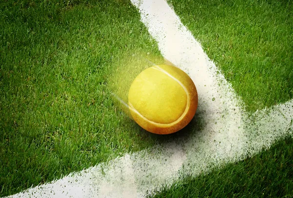 Теніс точки — стокове фото