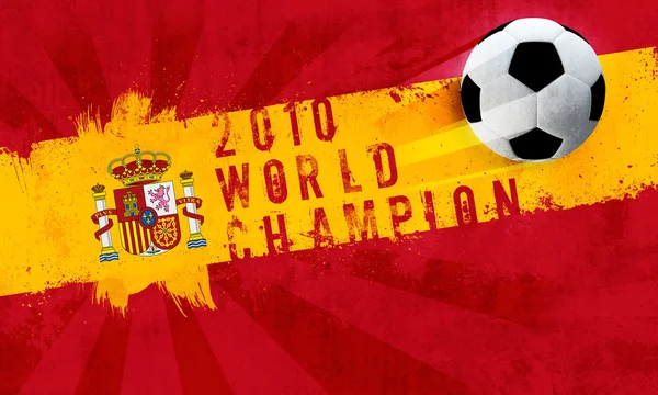 Spain world champion — Stock Photo, Image