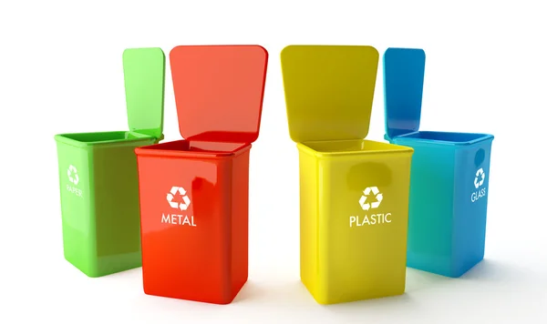 stock image Containers for recycling